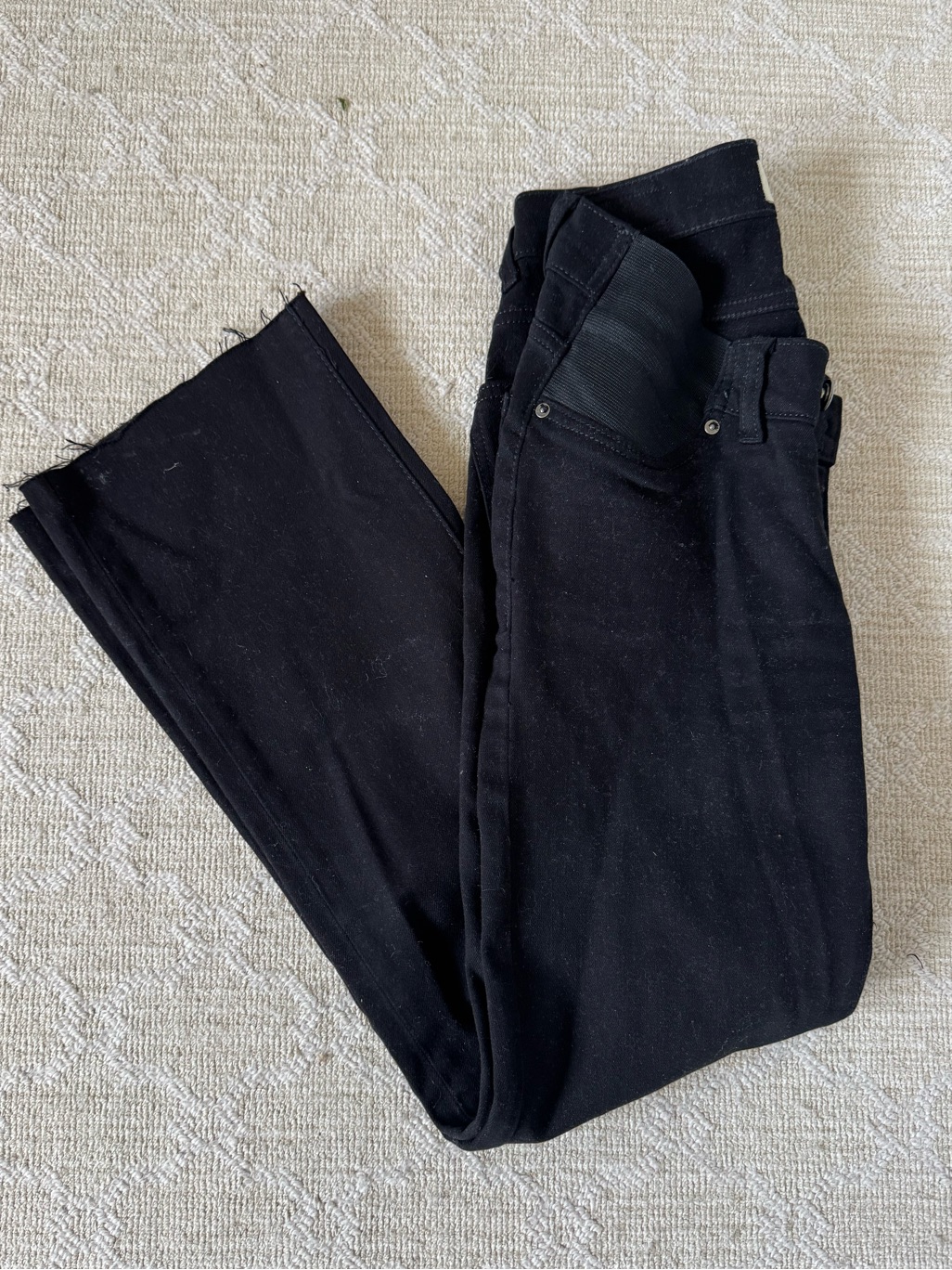 Dl1961 Patti Straight Maternity Jeans, Size 25